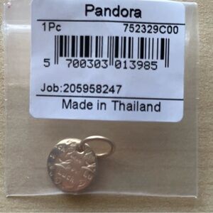 Pandora 14k Gold Lucky Charm